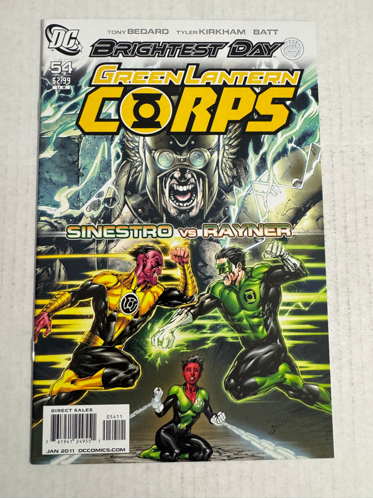 GREEN LANTERN CORPS #54 Vol 2 NM Tyler Kirkham Cover