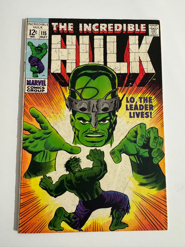 INCREDIBLE HULK #115 FN-