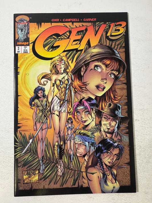 GEN 13 #3 Vol 2 VF/NM J Scott Campbell Cover