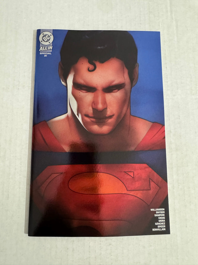 DC ALL-IN SPECIAL #1 NM NYCC Ben Oliver Superman Foil Variant LTD 1200