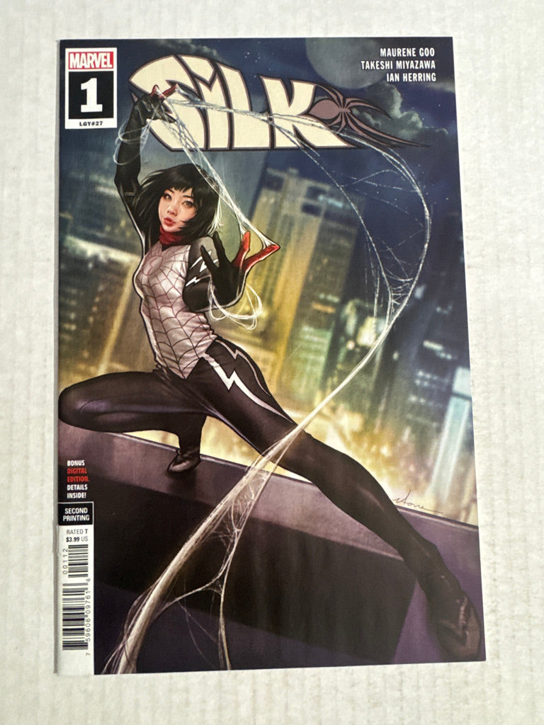 SILK #1 Vol 3 NM 2nd Print Stonehouse Variant  1ST APPEARANCE