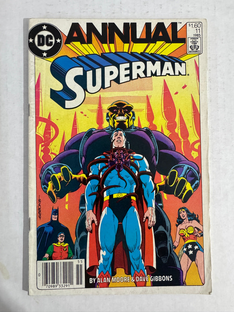 SUPERMAN ANNUAL #11 VG/FN 1ST APPEARANCE  CANADIAN PRICE VARIANT
