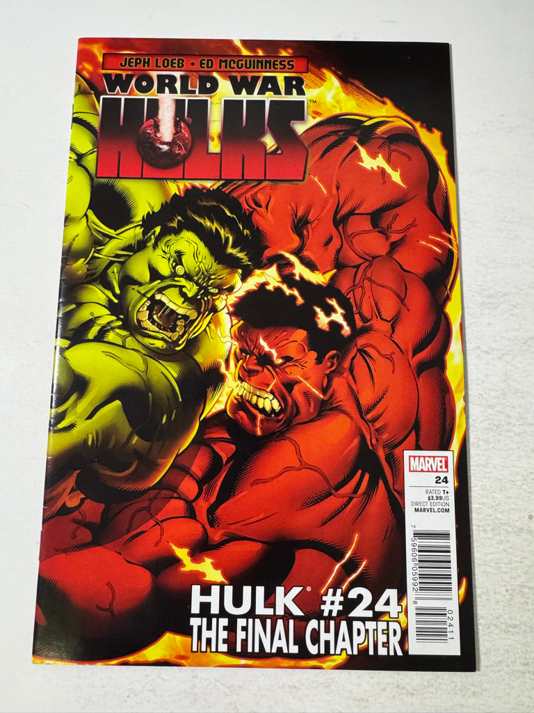 HULK #24 FN Ed McGuinness Cover