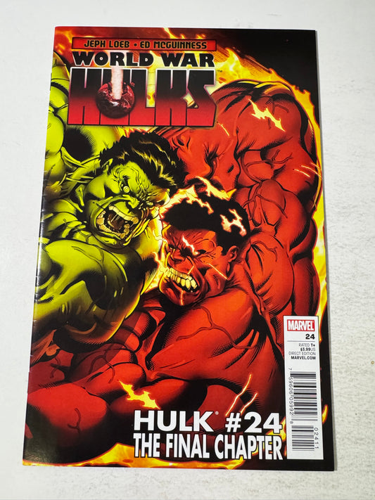 HULK #24 FN Ed McGuinness Cover