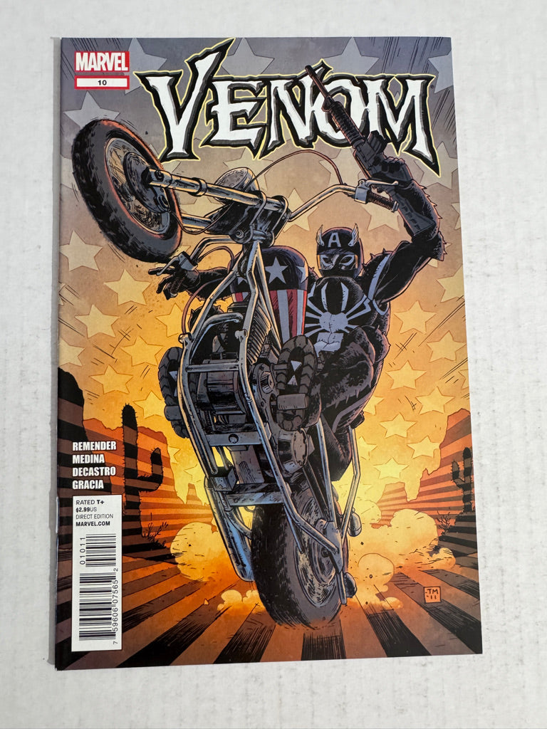 VENOM #10 Vol 2 VF/NM Tony Moore Cover