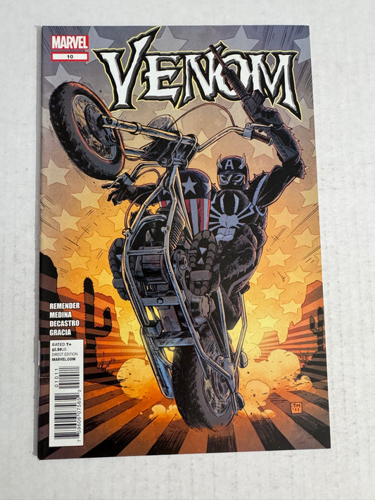 VENOM #10 Vol 2 VF/NM Tony Moore Cover