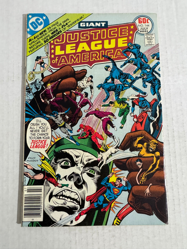 JUSTICE LEAGUE OF AMERICA #144 VF