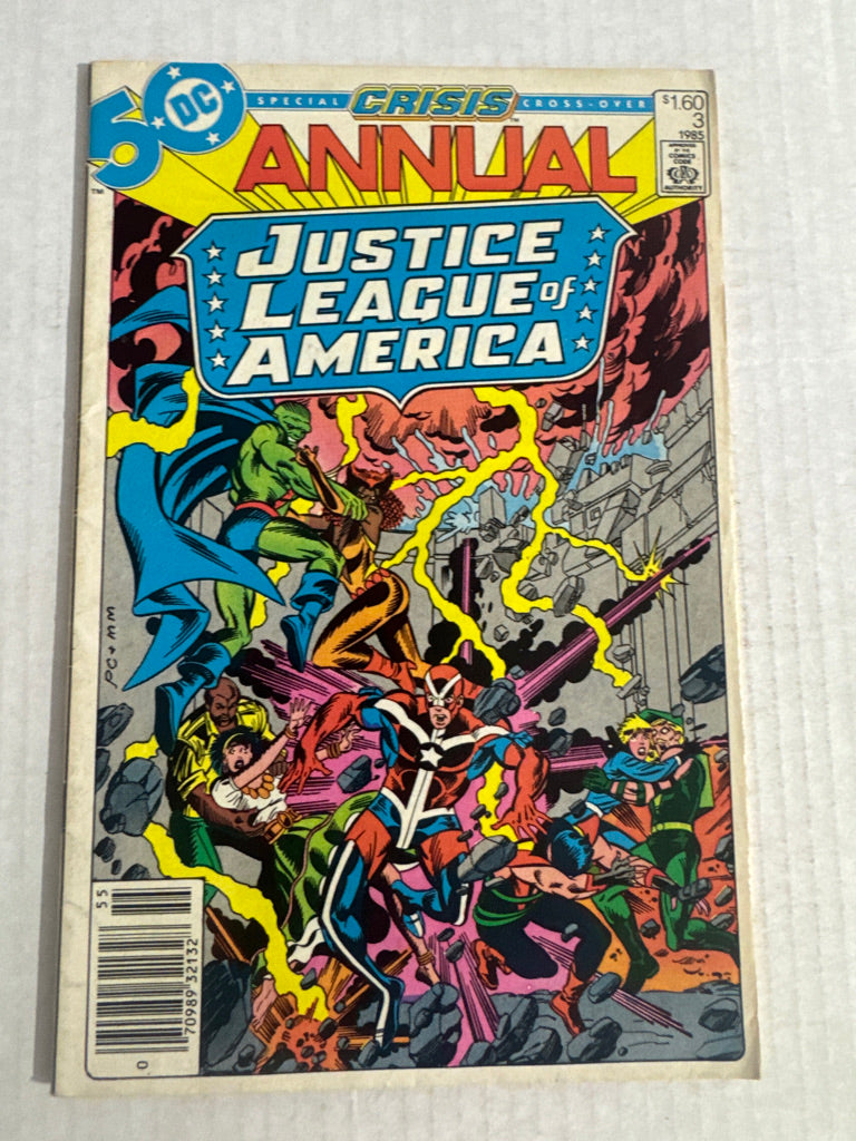 JUSTICE LEAGUE OF AMERICA ANNUAL #3 1985 FN- CANADIAN PRICE VARIANT