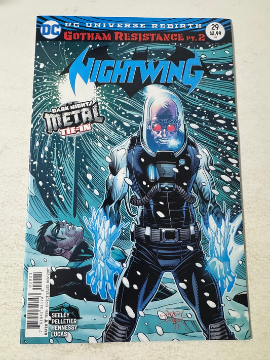 NIGHTWING #29 Vol 4 NM- Casey Jones Variant