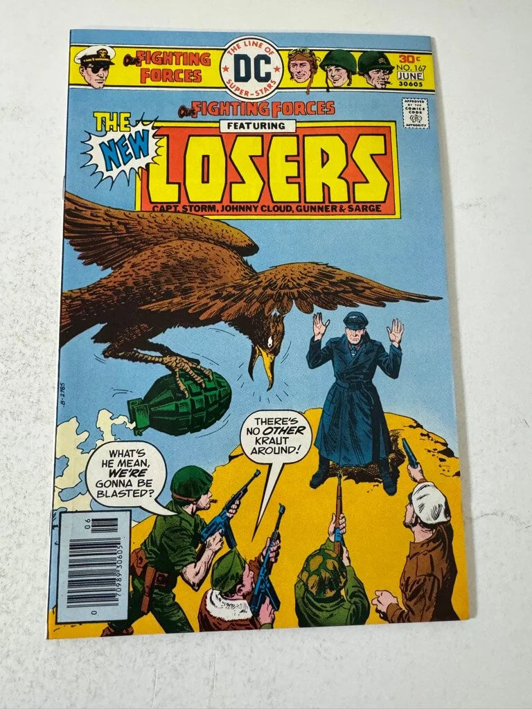 OUR FIGHTING FORCES #167 NM-