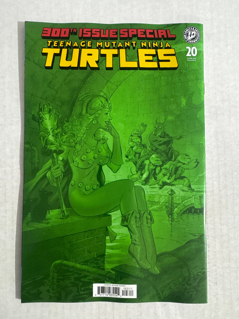 TEENAGE MUTANT NINJA TURTLES #20 Vol 2 #300 NM Virgin Dooney Variant Blind Bag Exclusive