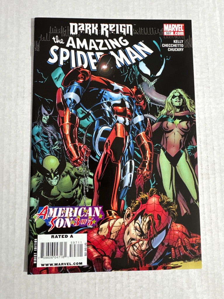 AMAZING SPIDER-MAN #597 VF/NM Phil Jimenez Cover