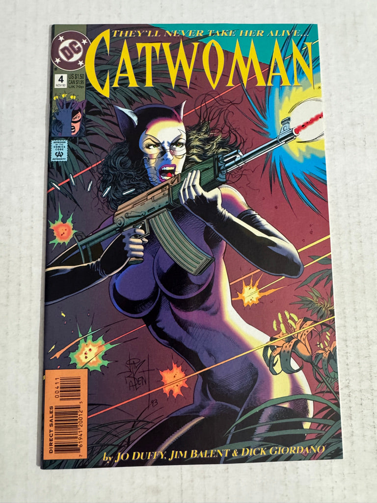 CATWOMAN #4 Vol 2 NM Jim Balent Cover