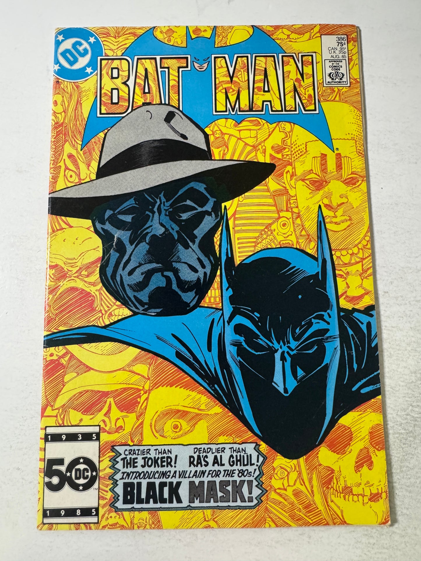 BATMAN #386 VG+ 1ST APPEARANCE