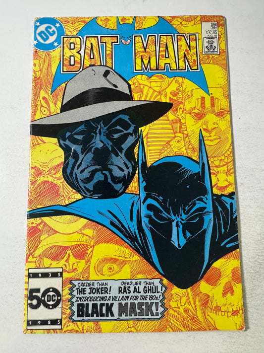 BATMAN #386 VG+ 1ST APPEARANCE