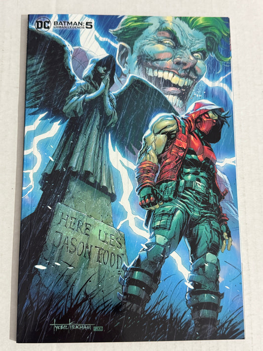 BATMAN URBAN LEGENDS #5 NM Tyler Kirkham Variant 1ST APPEARANCE