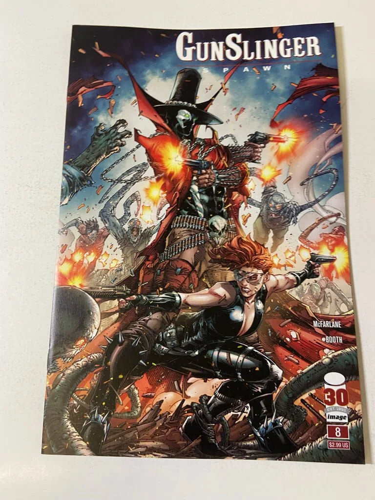 GUNSLINGER SPAWN #8 NM Bret Booth Variant