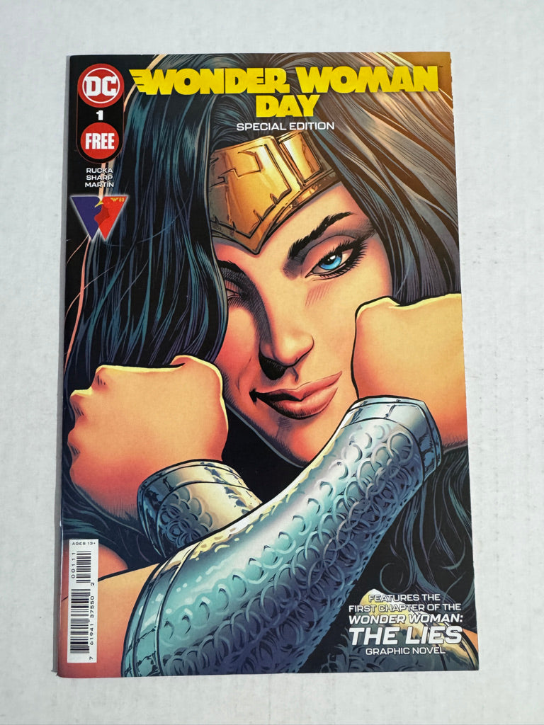 WONDER WOMAN DAY SPECIAL EDITION #1 NM- Promo