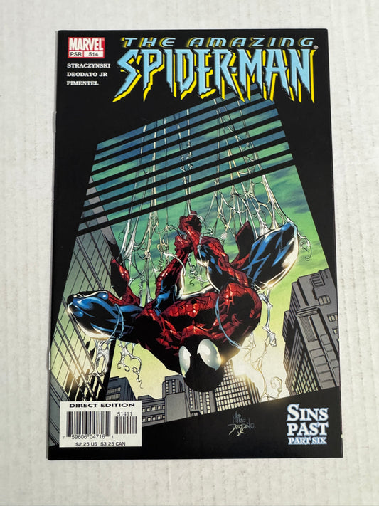 AMAZING SPIDER-MAN #514 NM Mike Deodato Jr Cover