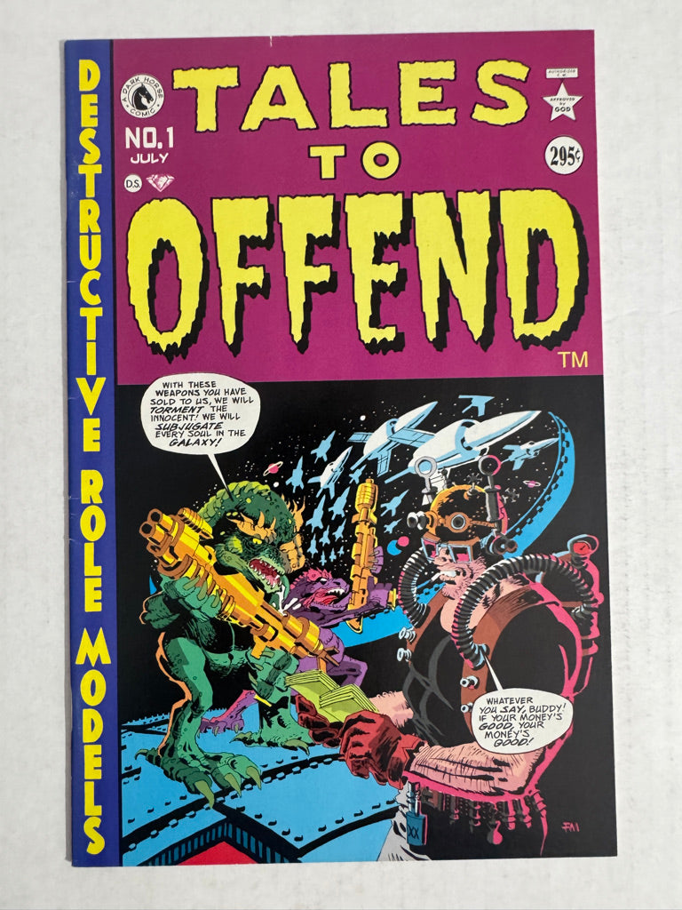 TALES TO OFFEND #1 VF Frank Miller Cover