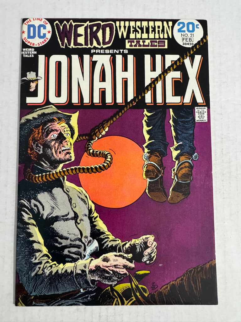 WEIRD WESTERN TALES #21 VF