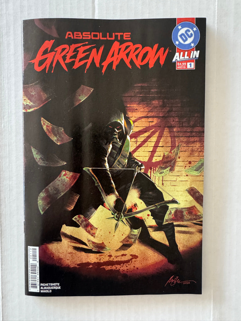 ABSOLUTE GREEN ARROW #1 NM 2nd Print Variant