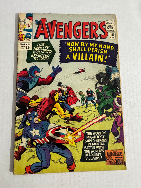 AVENGERS #15 VG