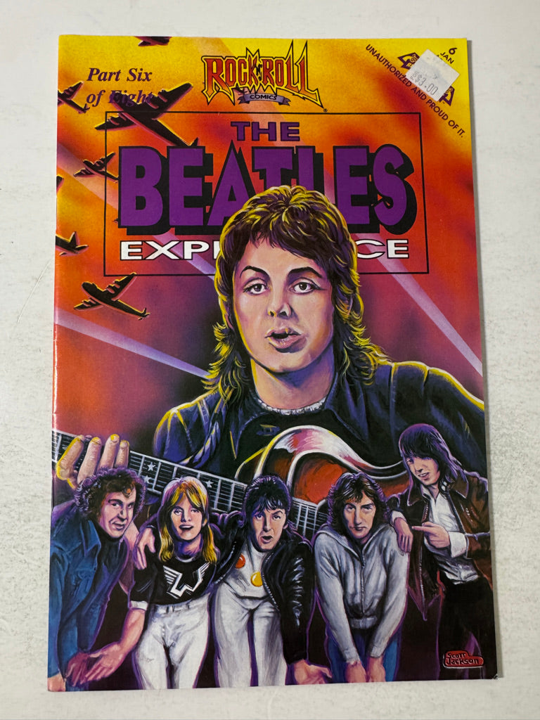 ROCK N ROLL COMICS THE BEATLES EXPERIENCE #6 FN-