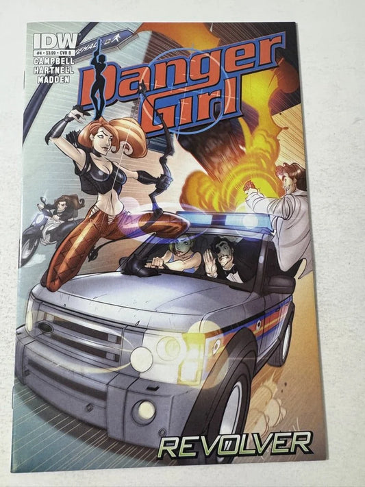 DANGER GIRL Revolver #4 VF/NM B Variant