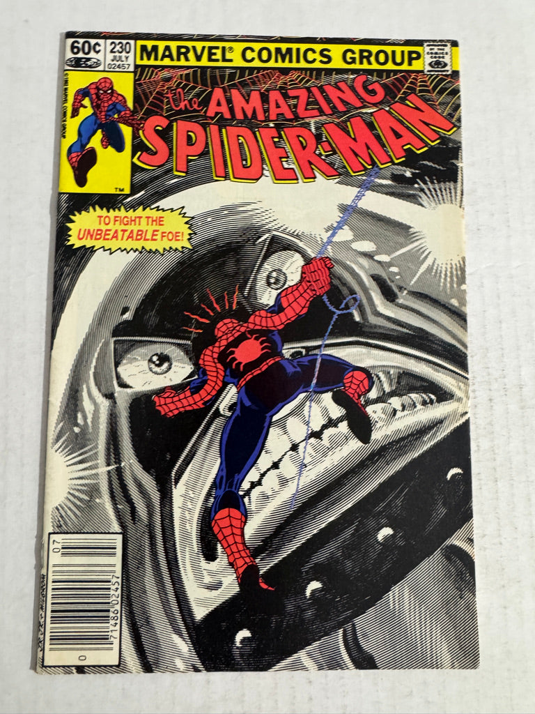 AMAZING SPIDER-MAN #230 VF+ NEWSSTAND