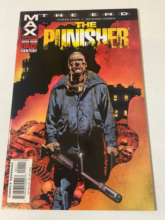 THE PUNISHER MAX The End #1 NM Richard Corben Cover
