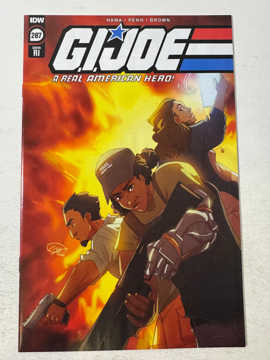 GI JOE A Real American Hero #287 NM 1:10 Variant