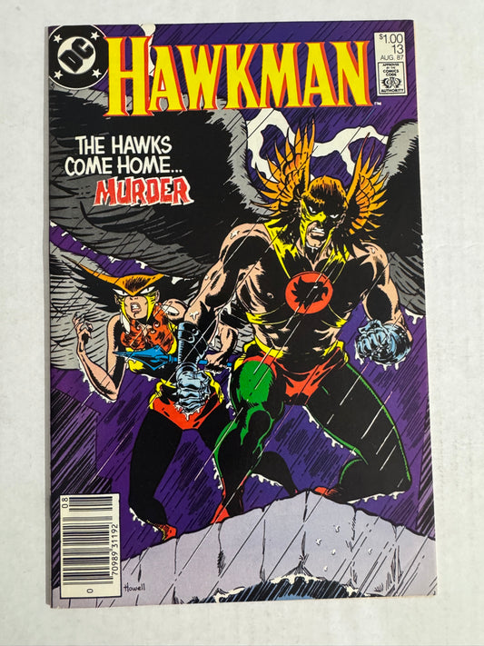 HAWKMAN #13 Vol 2 NM- CANADIAN PRICE VARIANT