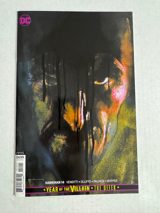 HAWKMAN #14 Vol 5 Bill Sienkiewicz Variant