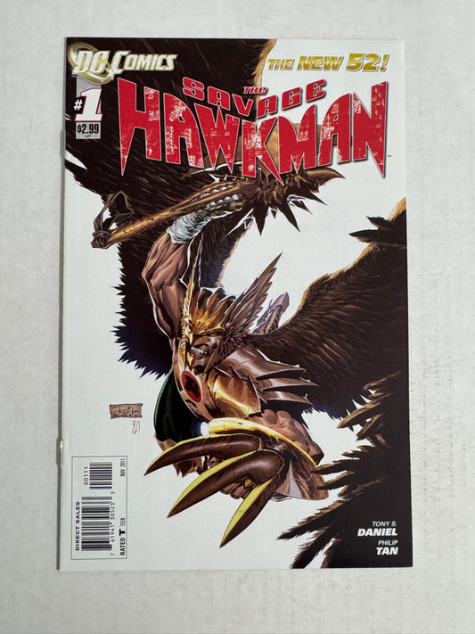 SAVAGE HAWKMAN #1 Philip Tan Cover