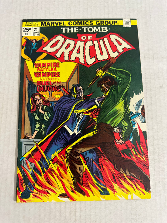 THE TOMB OF DRACULA #21 VF+
