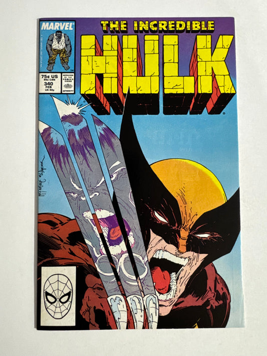 INCREDIBLE HULK #340 NM Todd McFarlane Cover