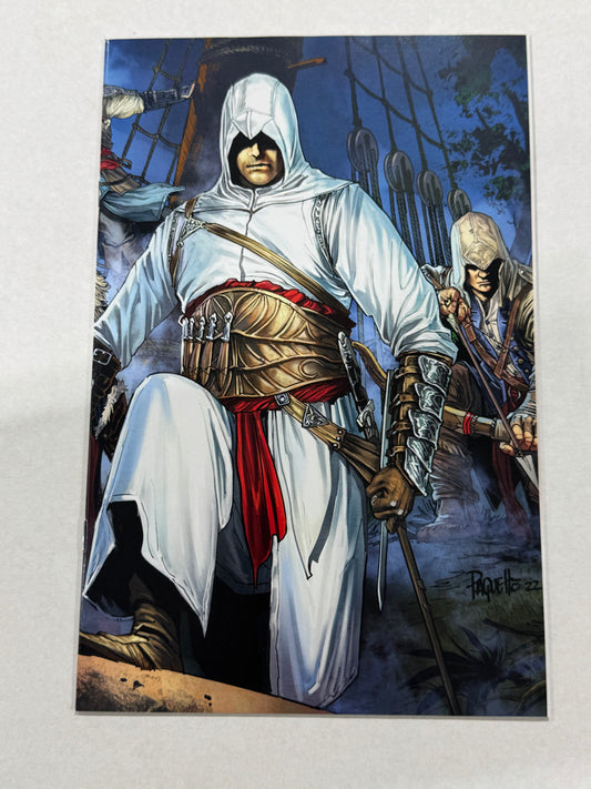 ASSASSIN'S CREED Visionaries #1 NM Yanick Paquette Gatefold J Variant