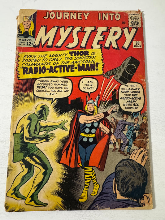 JOURNEY INTO MYSTERY #93 FR 1ST APPEARANCE