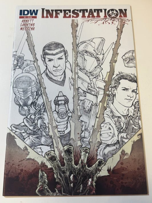 INFESTATION #1 NM- 2nd Print Variant