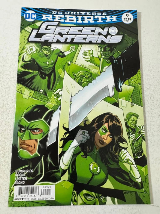 GREEN LANTERNS #9 NM Lupacchino Variant