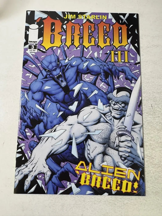 BREED III #3 NM Jim Starlin Cover