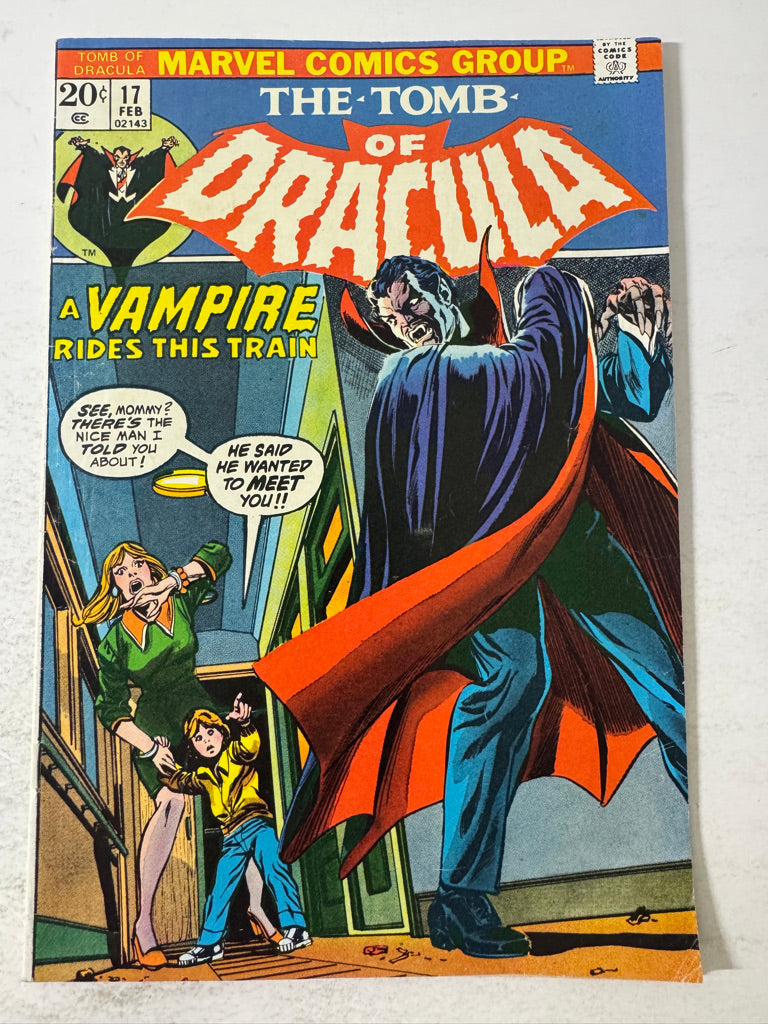 THE TOMB OF DRACULA #17 VG+