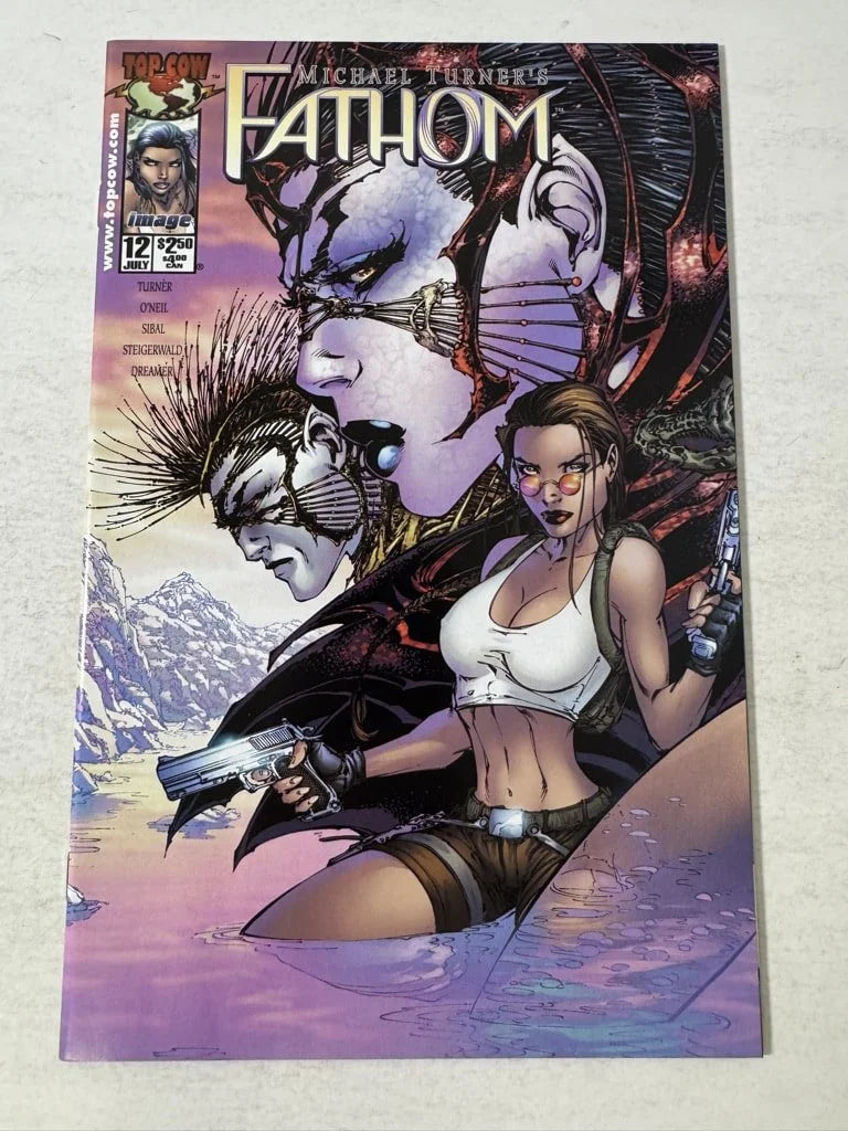 FATHOM #12 NM Michael Turner Tomb Raider Cover