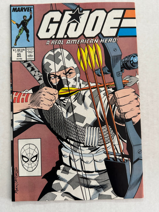GI JOE A Real American Hero #85 VF+