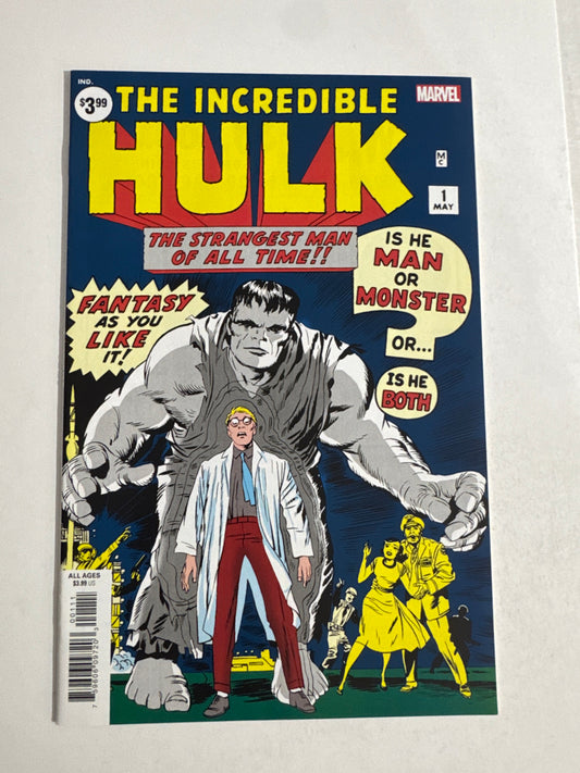 INCREDIBLE HULK #1 NM- Facsimile