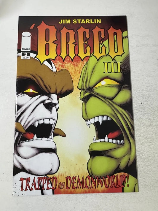 BREED III #2 NM- Jm Starlin Cover