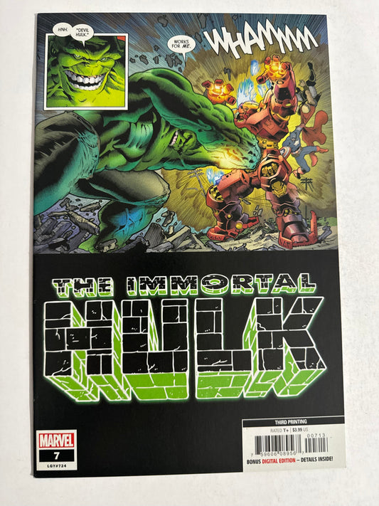 IMMORTAL HULK #8 NM 2nd Print Variant