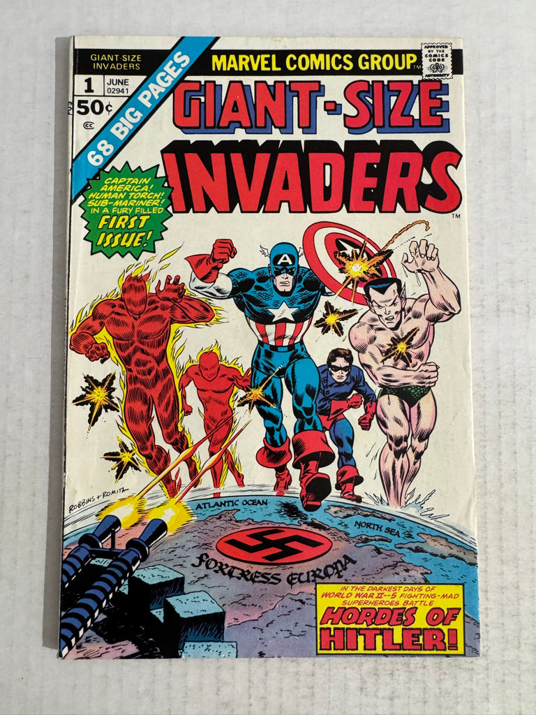 GIANT-SIZE INVADERS #1 VF- 1ST APPEARANCE