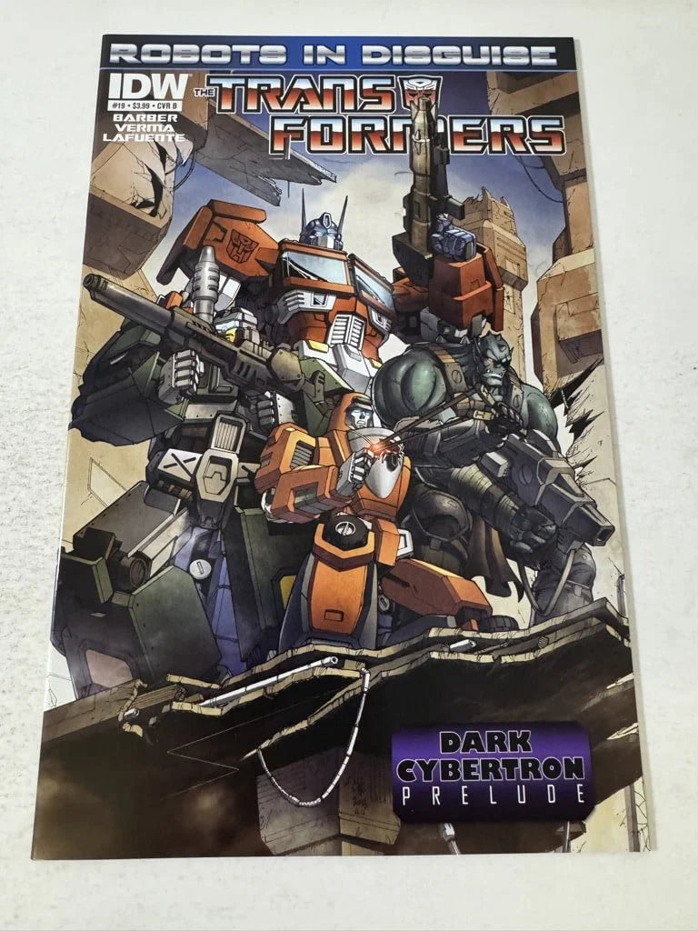 TRANSFORMERS Robots In Disguise #19 NM B Variant